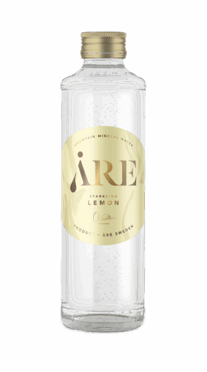 Åre sparakling lemon glas